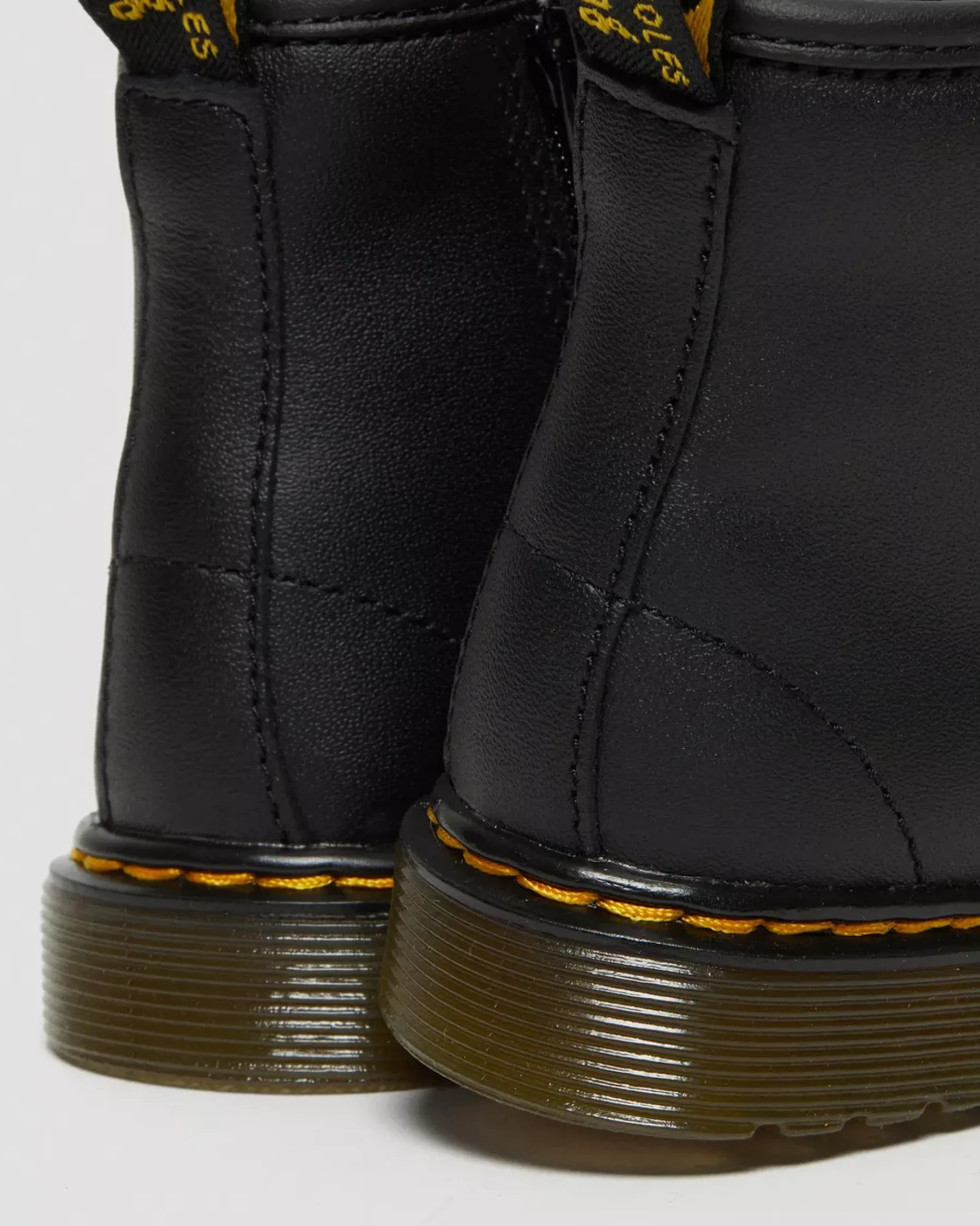 School Styles|Boots>Dr. Martens Toddler 1460 Softy T Leather Lace Up Boots Black — Softy T
