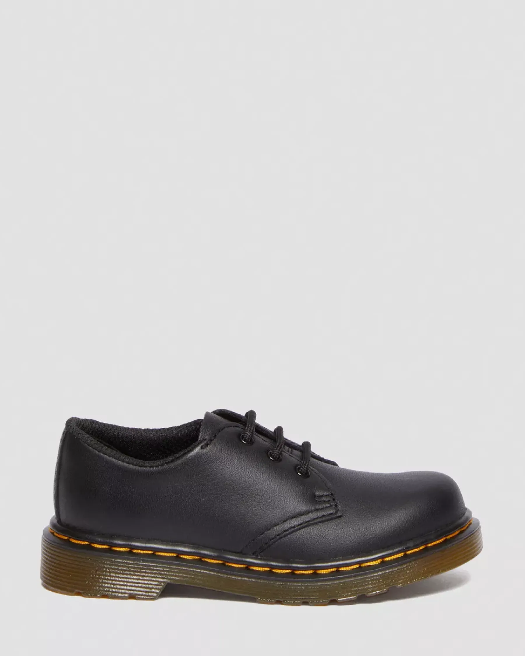 School Styles|Toddler / 2-4 Years>Dr. Martens Toddler 1461 Softy T Leather Oxford Shoes Black — Softy T