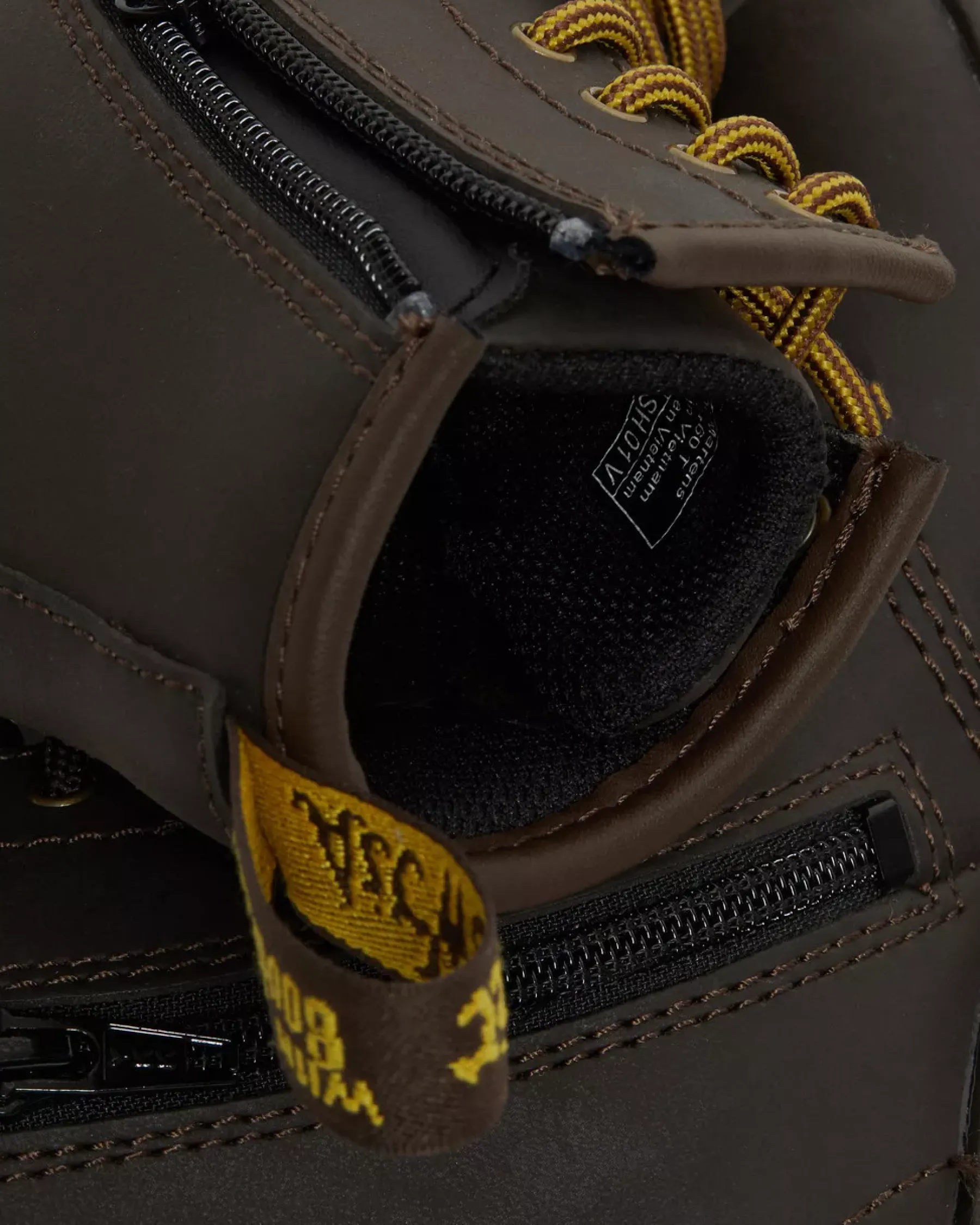 Toddler / 2-4 Years|Boots>Dr. Martens Toddler 1460 Wildhorse Leather Lace Up Boots Dark Brown — Wildhorse Lamper