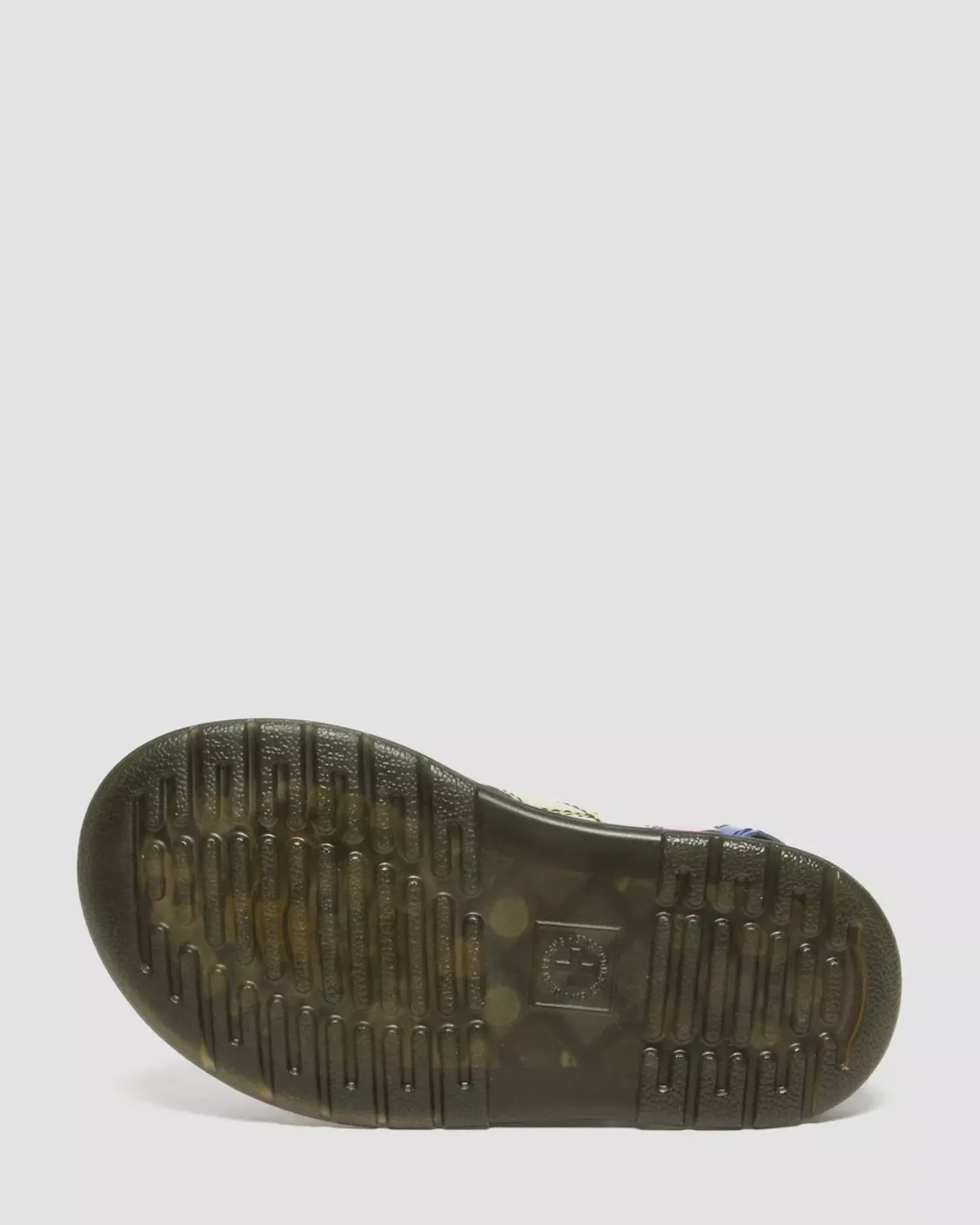 School Styles|Toddler / 2-4 Years>Dr. Martens Toddler Jorgie Haze Hydro Leather Slingback Mules Black
