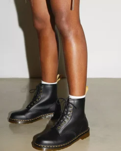 Vegan|Originals>Dr. Martens Vegan 1460 Felix Lace Up Boots Black — Felix Rub Off