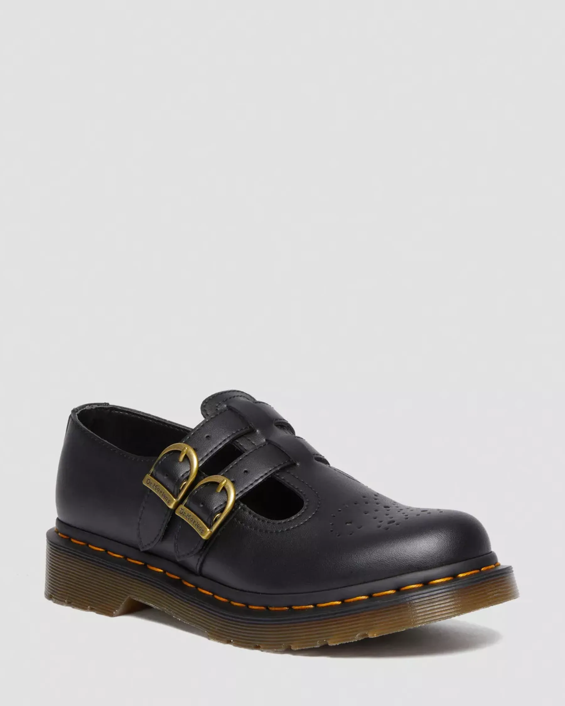 Originals|Vegan>Dr. Martens Vegan 8065 Felix Mary Jane Shoes Black — Felix Rub Off