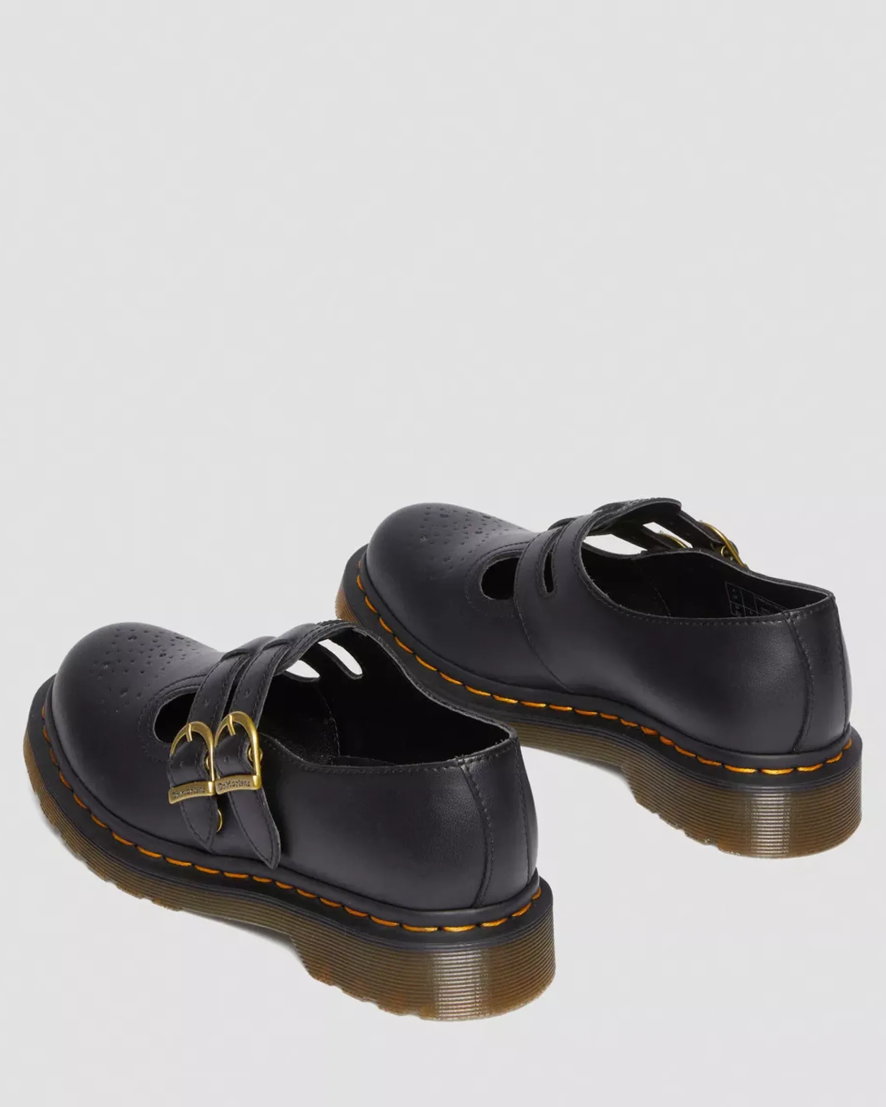 Originals|Vegan>Dr. Martens Vegan 8065 Felix Mary Jane Shoes Black — Felix Rub Off