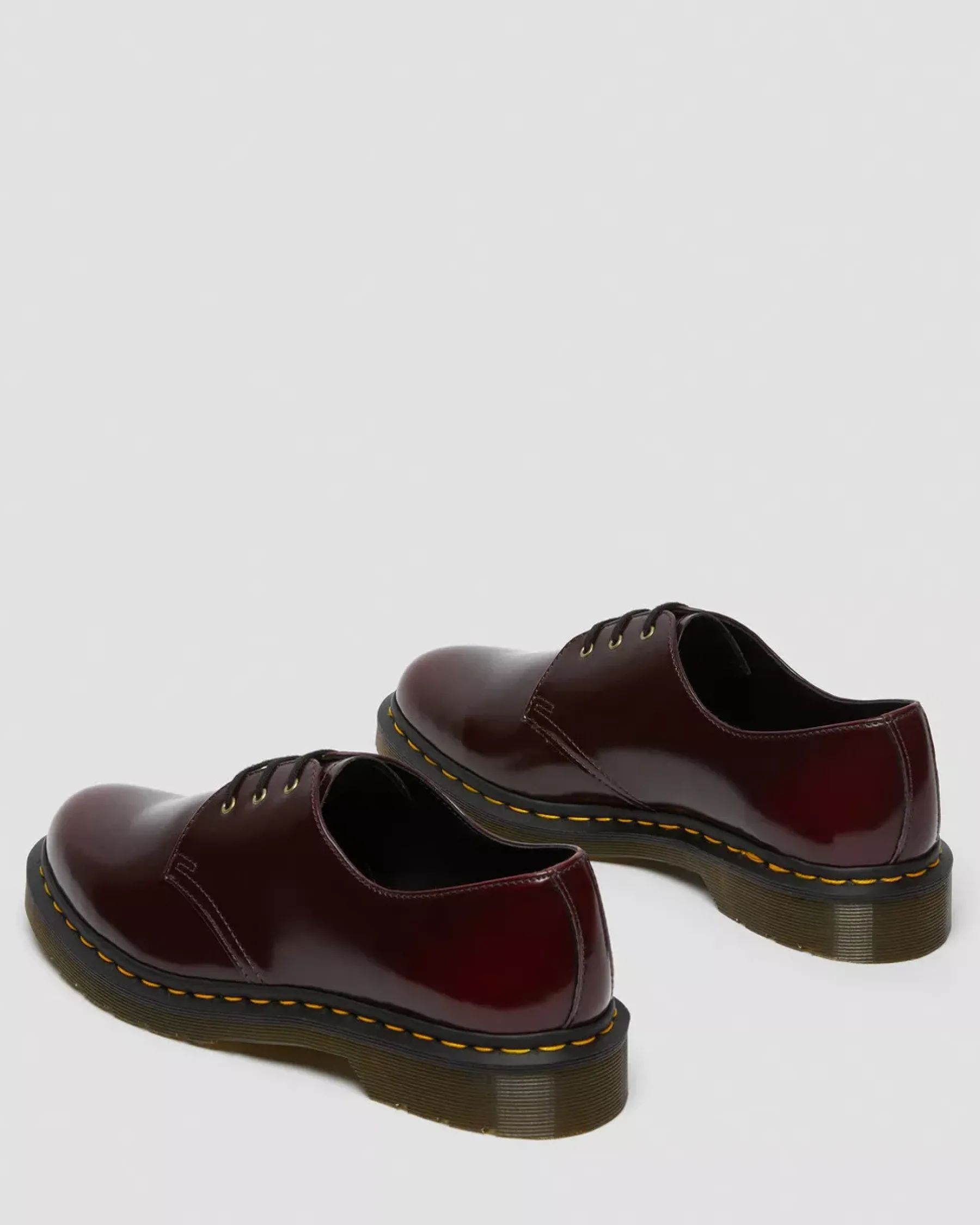Sale|Vegan>Dr. Martens Vegan 1461 Oxford Shoes Cherry Red — Oxford Rub Off