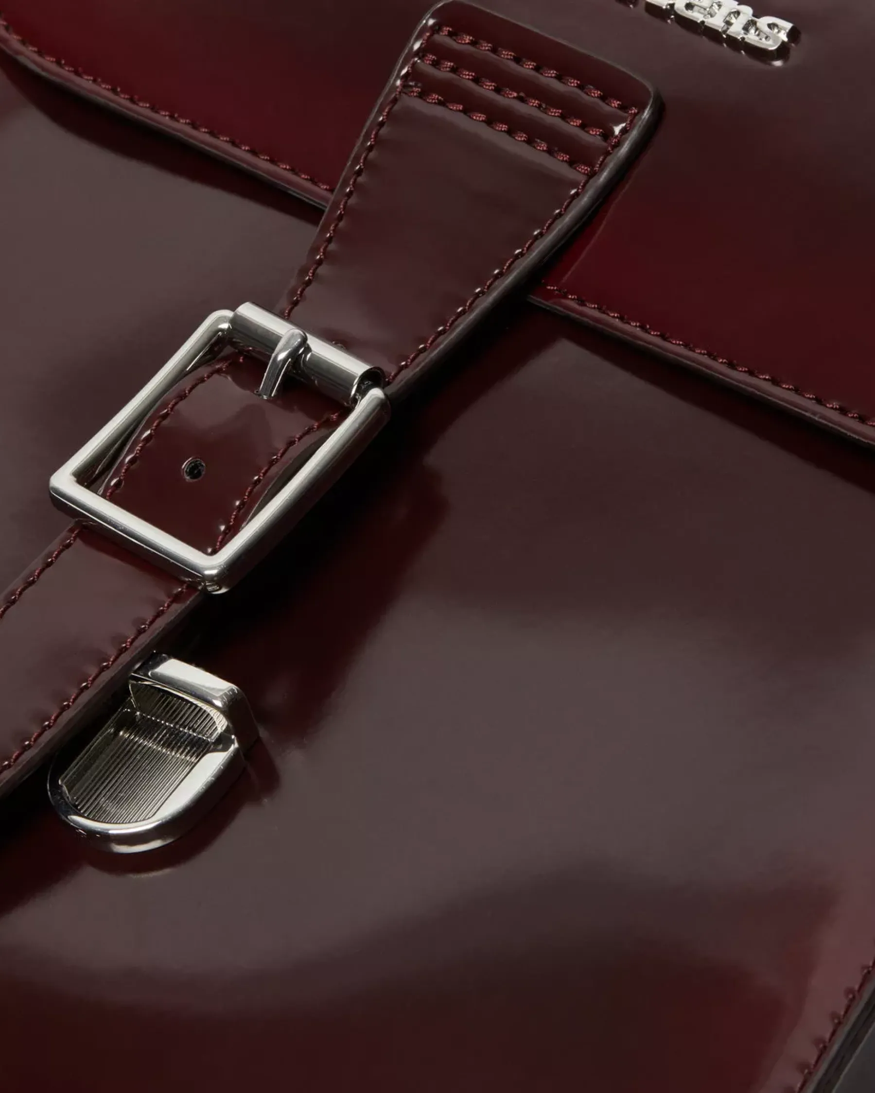 Accessories|Bags>Dr. Martens Vegan Mini Backpack Red — Oxford Rub Off