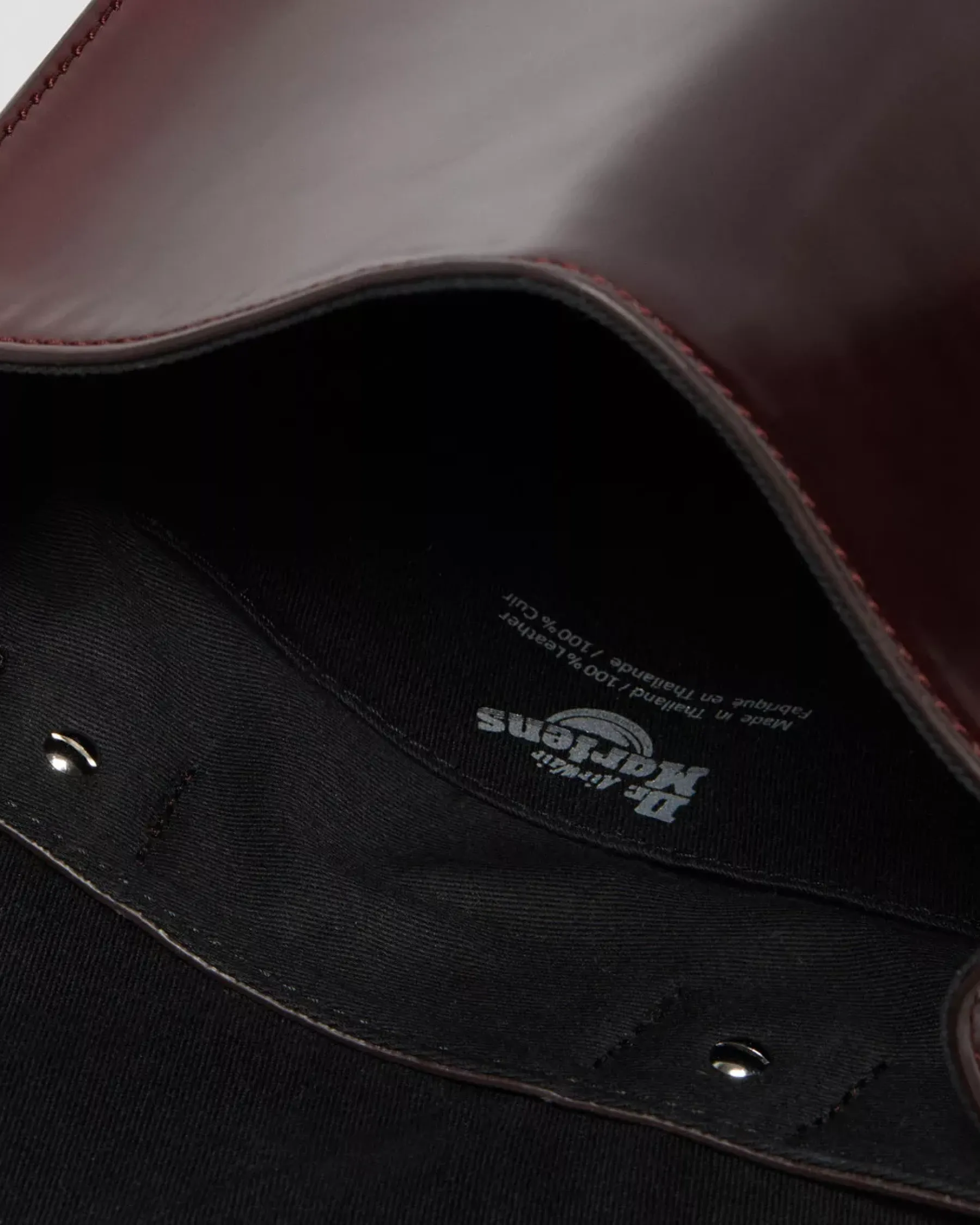 Accessories|Bags>Dr. Martens Vegan Mini Backpack Red — Oxford Rub Off