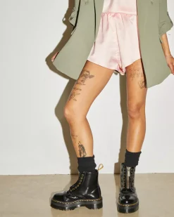 Ankle Boots|Platforms>Dr. Martens Vegan Sinclair Platform Boots Black — Oxford