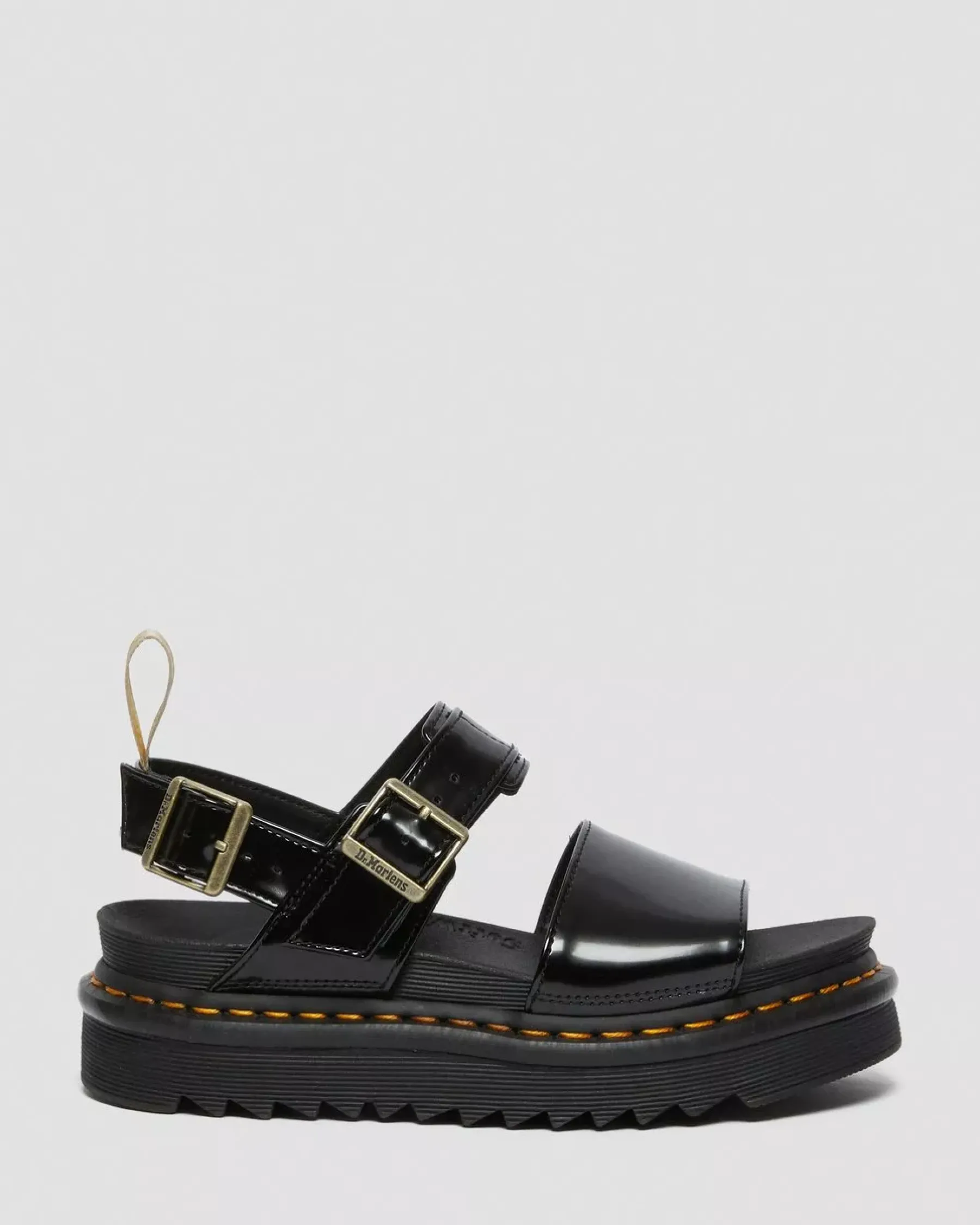 Sale|Vegan>Dr. Martens Vegan Voss Strap Sandals Black — Oxford