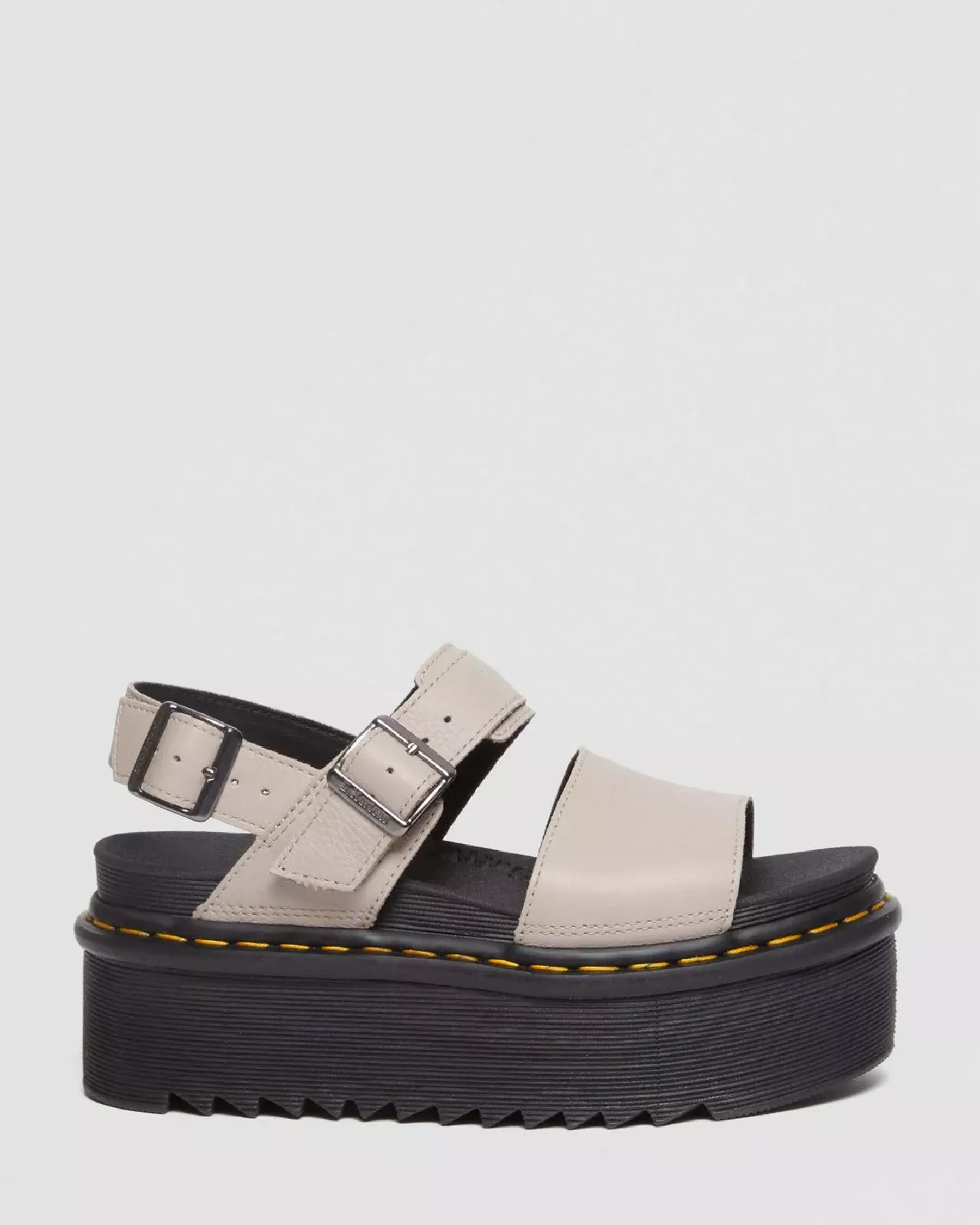 Platform Sandals|Strap Sandals>Dr. Martens Voss Leather Platform Sandals Pisa