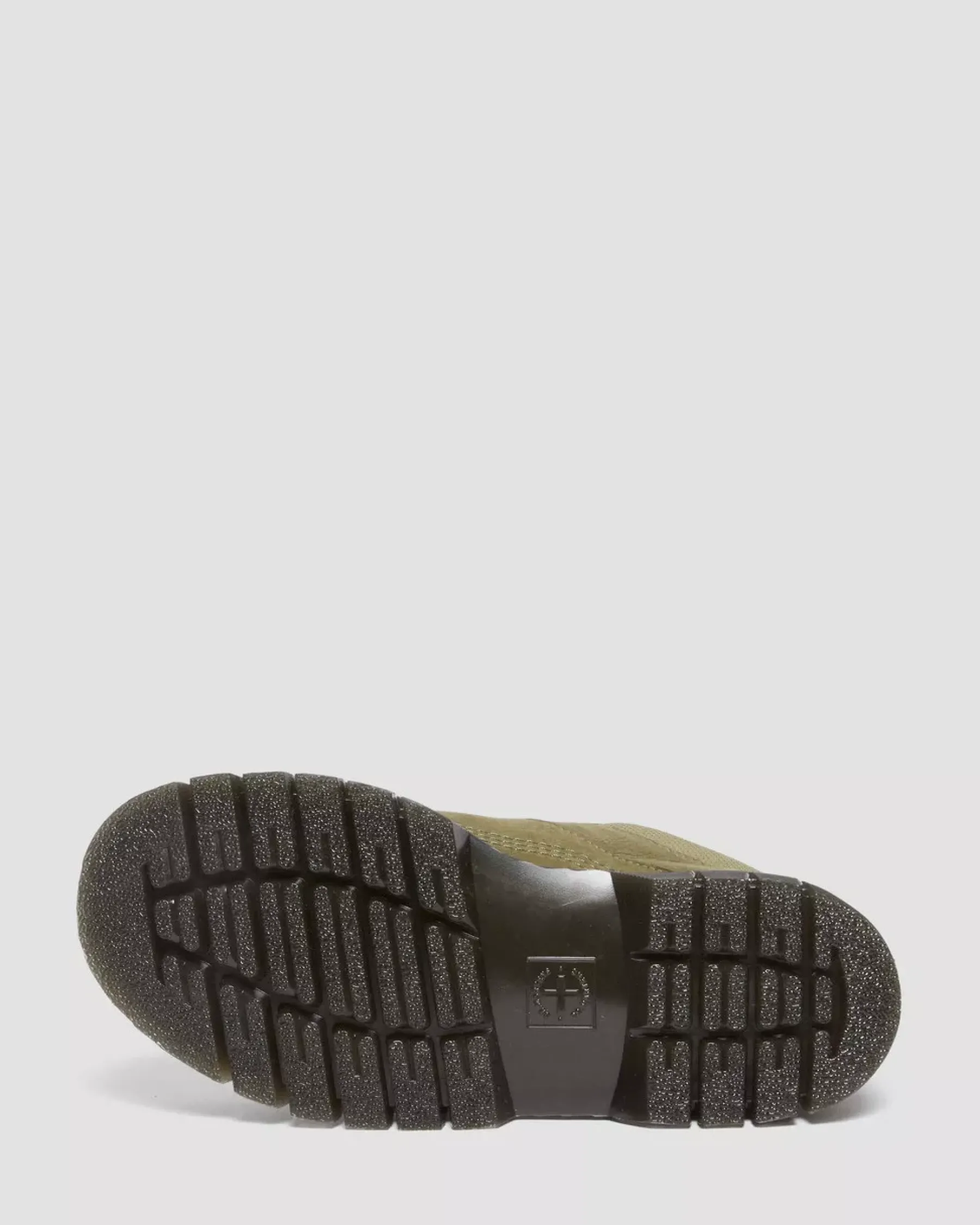 Casual Boots|Shoes>Dr. Martens Woodard Tumbled Nubuck Leather Low Casual Boots Muted Olive — Titan