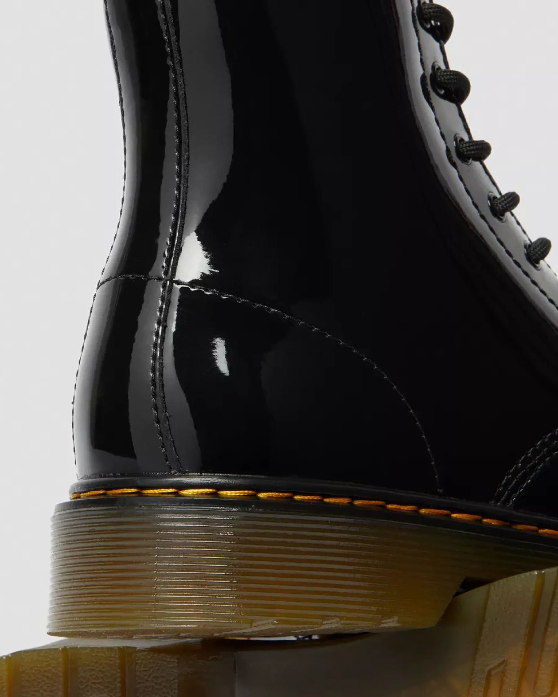 Glitter & Patent Boots|School Styles>Dr. Martens Youth 1460 Patent Leather Lace Up Boots Black — Patent Leather