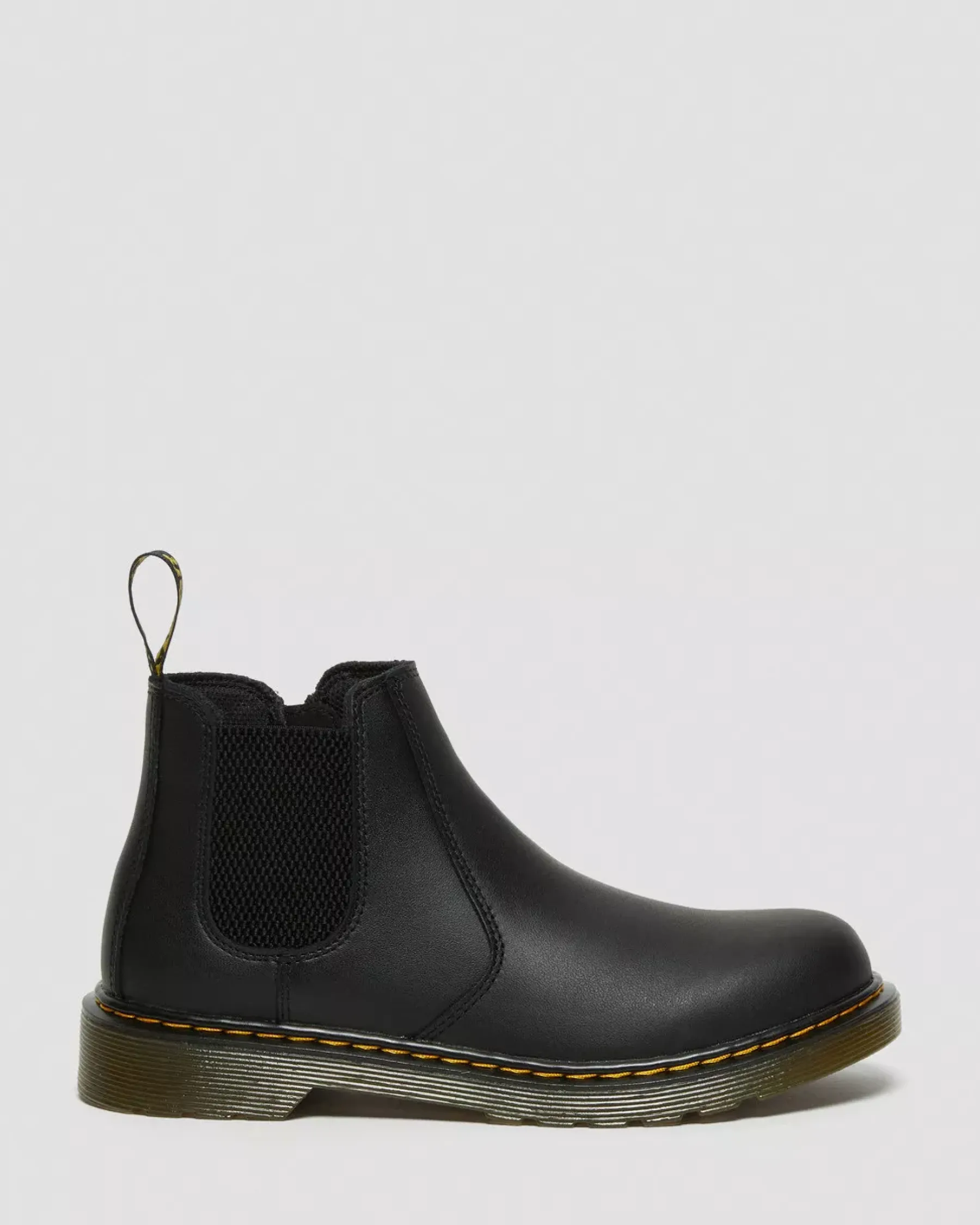 School Styles|Youth / 8-14 Years>Dr. Martens Youth 2976 Softy T Leather Chelsea Boots Black — Softy T