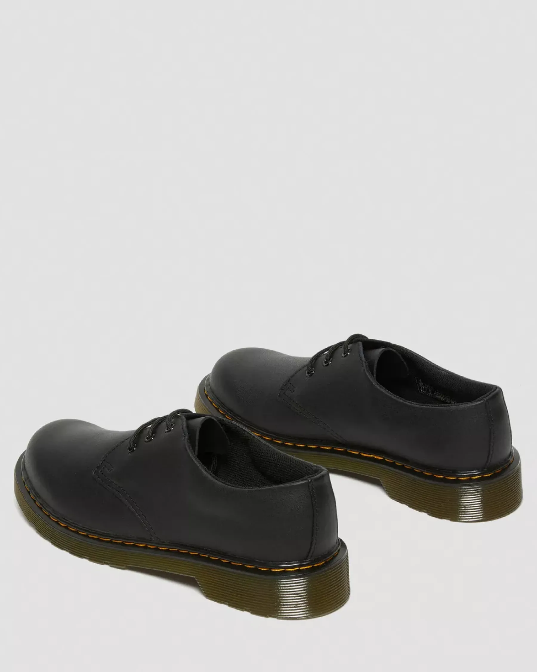 School Styles|Youth / 8-14 Years>Dr. Martens Youth 1461 Softy T Leather Shoes Black — Softy T
